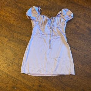 Fashion Nova puff sleeve dress